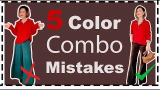 5 Color Mistakes Ruining Your Outfits (And How to Fix Them!)