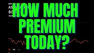 How Much Premium I Made Today Selling Puts! - Selling Puts for Extra Income