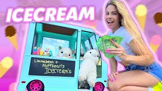 TAKING MY LLAMAS SHOPPING FOR AN ICECREAM TRUCK !! HOW MUCH DO THEY SELL ??