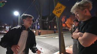 Magician Does INSANE Card Trick To Jason!