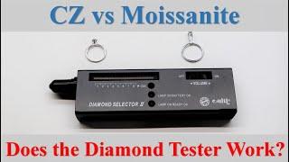 CZ vs Moissanite - Does a Diamond Tester Work on Them?