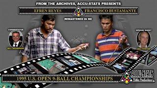 9-Ball - EFREN REYES vs FRANCISCO BUSTAMANTE - 1995 US Open 9-Ball Championship