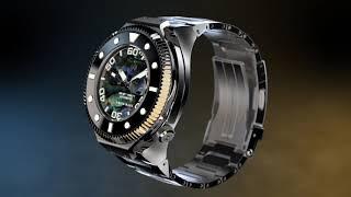 NOVE Swiss made 300m Dive Watches 3DAnimation - Engineered Beyond the Standard