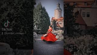 Twirl in red dress with petticoat ️ #vintage #retro #victorian #romanticgoth #dress #classic #red