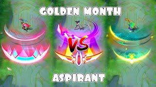 Ruby Golden Month VS Aspirant Skin Comparison