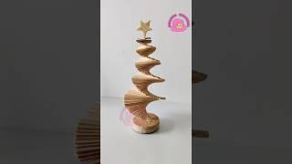 #diy Icecream Stick Christmas Tree