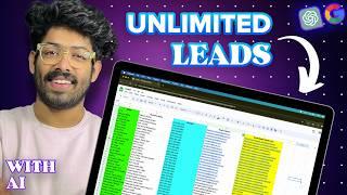 How To Get Unlimited Clients (Free Lead Generation Method) Using AI