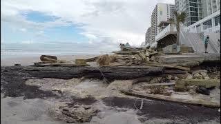 Beach Metal Detecting IDD 273 Hurricane Uncovers 1916 Gold On Daytona Beach