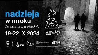 Zaproszenie na Festiwal ŻAR LITERATURY 2024