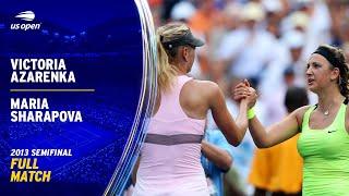 Victoria Azarenka vs. Maria Sharapova Full Match | 2012 US Open Semifinal