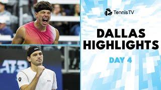 Fritz, Shelton, Paul, Ruud & Shapovalov Highlight the Action | Dallas 2025 Day 4 Highlights