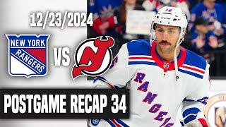 Ranger Fan Reaction Game 34┃NYR-0 NJD-5! I AM EMBARRASSED