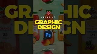 Creative Graphic Design Short Video Tutorial #graphicdesign #shorts #shortsvideo #youtubeshorts
