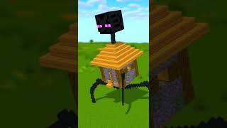 Steve runs after House Enderman - Minecraft animation #minecraft #shorts