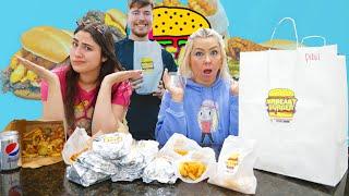 WE ORDERED EVERYTHING OFF THE MRBEAST BURGER MENU