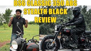 BS6 Royal Enfield Classic 350 Stealth Black review - | IAMABIKER