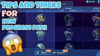 New Progress Path System Tips And Tricks  For New Players - Mech Arena