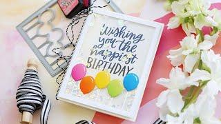 Creative Spark with Laura Bassen - Balloon Cover-Up Shaker Card