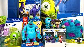 Disney Pixar Monsters Inc Toys Collection Unboxing Review | Boo Sulley Mike Monsters University