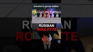 Transform Emote in Russian Roulette Belike ​⁠​#tsb #roblox @kao_RBX