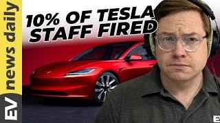 Tesla LAYOFFS Hit 15,000 Staff Amidst Delivery Downturn (Plus 12 more EV stories today)