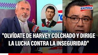 Pérez Reyes niega que Harvey Colchado sea un dolor de cabeza para el Gobierno de Boluarte