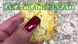 Sausage Jalapeño Cheddar Bread (AKA Crack Bread) - Make Me A Baker (Episode 4)