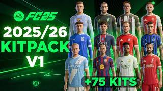 25/26 AIO KitPack V1 Mod for #FC25 | 75+ Kits, GK Kits (TU7)