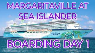Margaritaville At Sea Islander Boarding Day! Exploring The Ship etc.