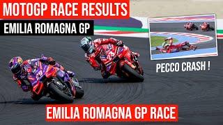 Sanmarino GP Full Race Today - Pecco Bagnaia Crash Emilia Romagna GP Race| #emiliaromagnagp