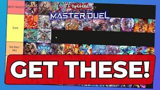 BEST DECKS TO GET AND INVEST IN IN 2025 MASTER DUEL TIER LIST! MAY 2025 UPDATE! ALL THE NEW CARDS!
