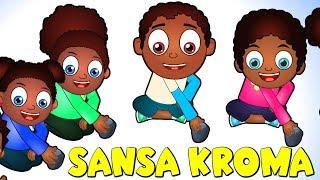 Sansa Kroma | Roaming Hawk Ghana Twi Game for Kids | Akan Kids Songs