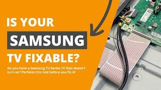 Samsung TU Series TV Not Turning On - Can It Be Fixed? - Here’s How to Check