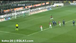 Zlatan Ibrahimovic Goal Vs Inter Milan [720p HD] 14-11-2010