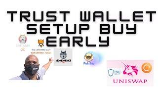 Setting Up Trust Wallet With Uniswap To Buy Meme Coins Early