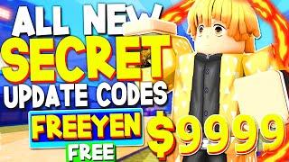 ALL NEW *SECRET* UPDATE CODES in SLAYERS UNLEASHED CODES! (Roblox Slayers Unleashed Codes) ROBLOX