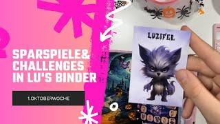  Sparspiele & Challenges | 1. Oktoberwoche | 200 EUR Sparbudget |Neues zieht ein #umschlagmethode