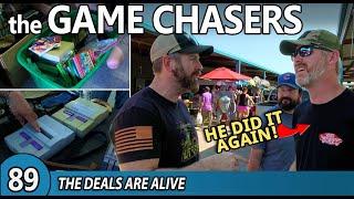 The Game Chasers Ep 89 - The Deals Are Alive! Amazing Deals at the Flea Market!