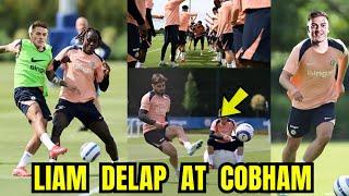 Liam Delap Ready For First Training At Cobham! Welcome To Chelsea Delap.