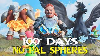 I Have 100 Days To Beat Palworld Without Catching Pals