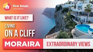 Living On A Cliff: Villa In Moraira With Unbelievable Views