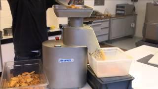 Brunner-Anliker PKR trade shredding machine for chocolate, nuts, bread and rework