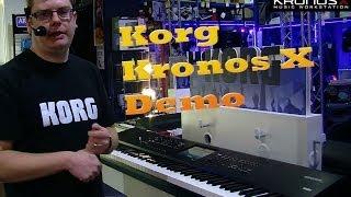 Korg Kronos X Workstation Keyboard Update