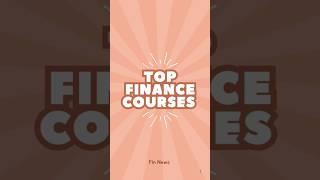 Top Finance Courses 2025