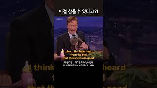 아기곰은 못 참지 #영어회화 #영어공부 #영어듣기 #원어민 #곰 #코난 #conanobrien