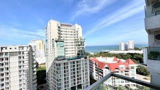 Spacious one-bedroom condominium with sea view in Pattaya (The Cliff condo at Pratumnak)!