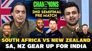 South Africa Clash New Zealand in 2nd Semifinal at Lahore Analysis by Shoaib, Hafeez | CRIC CARE