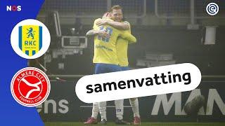 PRACHTIGE OMHAAL in een MISTIGE wedstrijd ‍️ | samenvatting RKC Waalwijk - Almere City