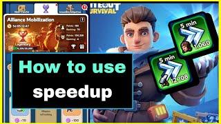  Stop doing these mistakes | Ultimate guide on Speedup - Whiteout Survival | How to get speedup