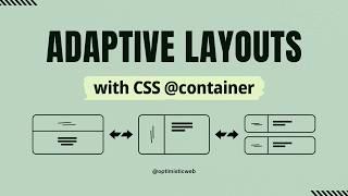 Master CSS container queries and boost your web design skills!